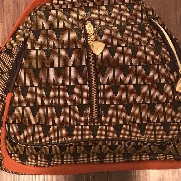 Black & Cream Smiley Face Aztec Bohemian Bag - Picture 2 of 5